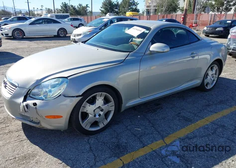 2003 Lexus Sc 430 из США, поврежденный, VIN JTHFN48Y430038377